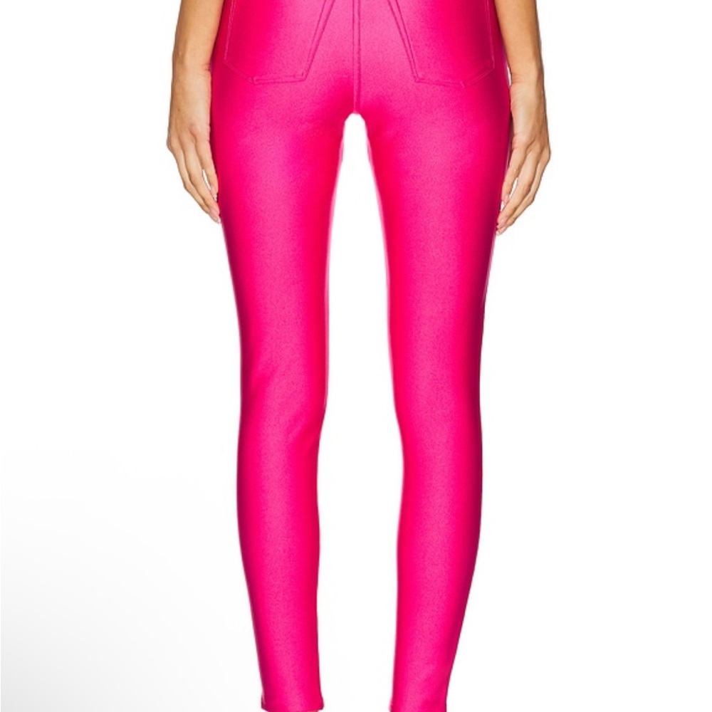 Good American Ballet Pink Cigarette Pants